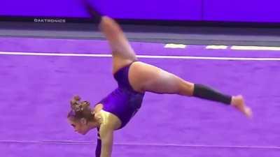 KJ Johnson🇺🇸 LSU Gymnastics 💜💛🐯🤸🏼‍♀️
