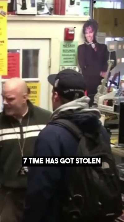 Man confronts bike thief