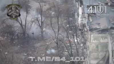 Ukrainian 4th Guard Battalion (101st Guard Brigade) raided Russian positions. Toretsk, March 2025