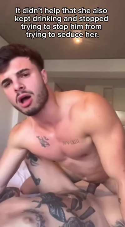 Wife goes to college party alone and meets the cocky guy you hate