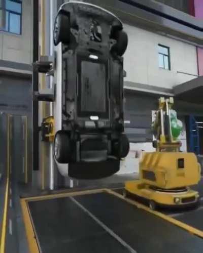 Changing Tesla Batteries.