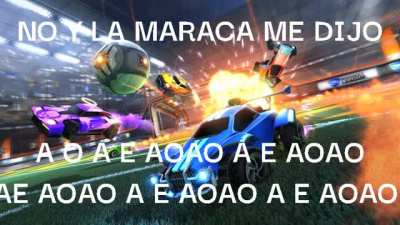 No y la maraca me dijo