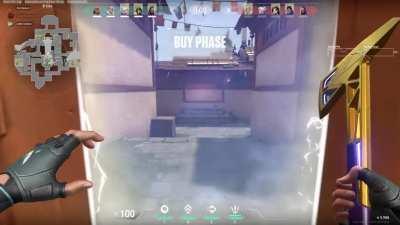 About the sova flight glitch... (Also this is my friend's POV; I was the Raze.)