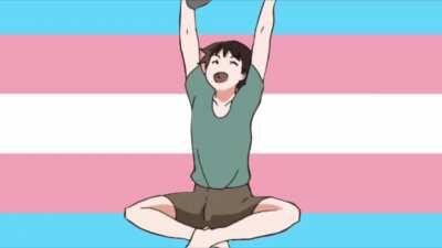 I keep seeing this gif go around for transfems, so i thought I would edit it for our masc bros :)