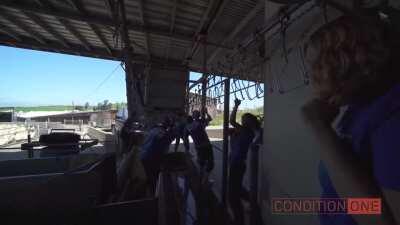 Vegan nearly DECAPITATED while on mission