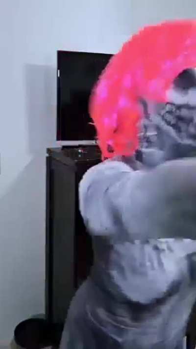 There goes his manhood. . .