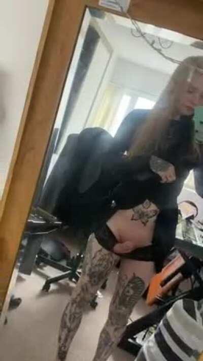 Do you like what's hiding under my skirt?