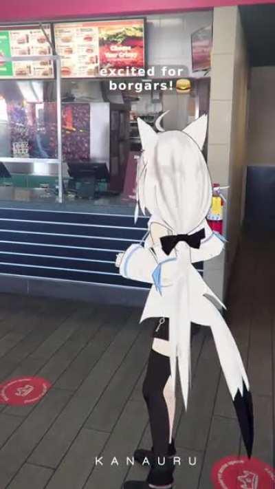 Fubuki excited for American burger menu! | part 2