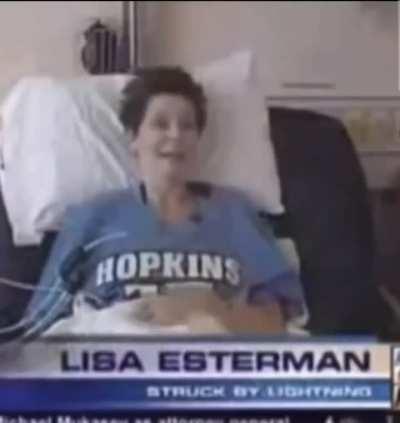 The superpower you didn't know you could get after being struck by lightning!