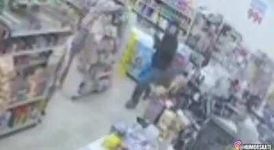 This reminds of those black and white slapstick comedy films