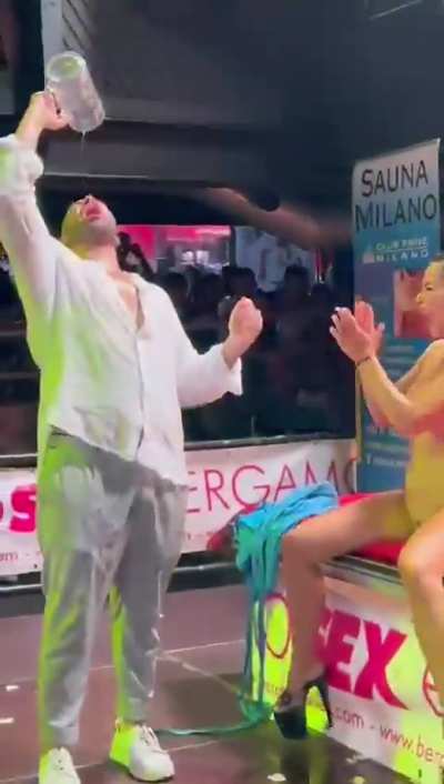 when you ordered a special drink at the bar