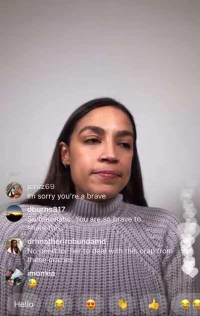 AOC tells how she was inches away from being murdered at the Capitol building and pushes through tears to tell us what her final thoughts were going to be...