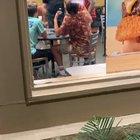 Spoiled college bros fighting at Carl’s Jr. over the weekend.