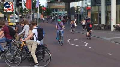 Час пик в Нидерландах тогда и сейчас