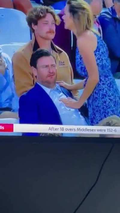 Interesting cricket match