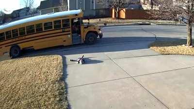 So, if I refuse to get on the bus, does that mean I get to skip school? 🤔