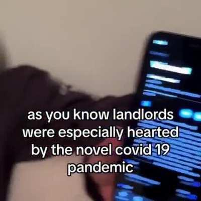 When your landlord asks you for a modest donation