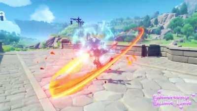 More leaks about Hu Tao's dash, by Lumie