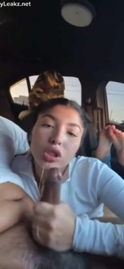 Blowjob Feet Latina Sloppy Porn GIF by headandrimjoblover