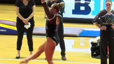 Caroline Herry: University of Arizona gymnastics(Long clip edit) ❤️💙🤍🤸‍♀️