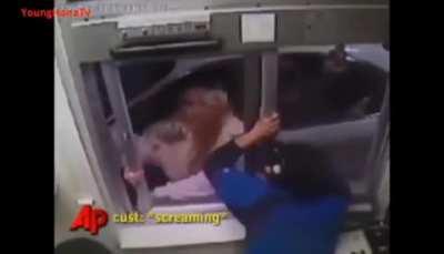 How dare he to not serve this poor hungry lady her chicken Mc nuggets?