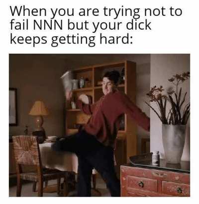 I bonked my dick this time