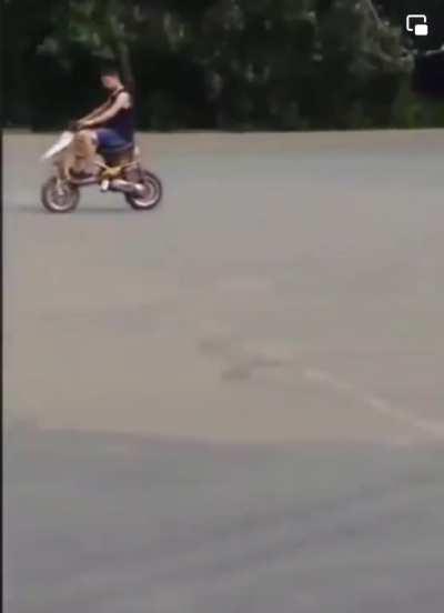 Lil bike got some get up