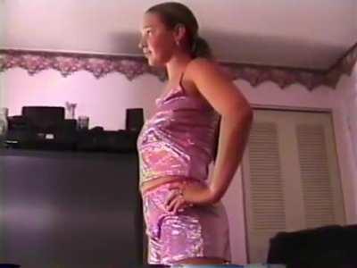 Christina Model - Pink pyjama (VHS) 