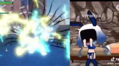 rhcp makes gacha girl emo (15+) (original video and song in comments)