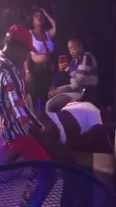 Shawty Was Really Feeling Those Strokes She Was Getting While Dancing With Guy At The Club!