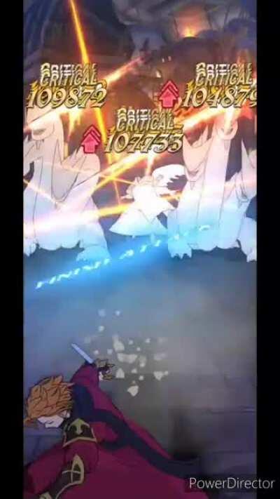 Arthur's AoE skill is so cool so I thought of adding the Aliciazation OP to it, looks pretty cool