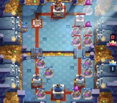 The furthest King Activation of all time!