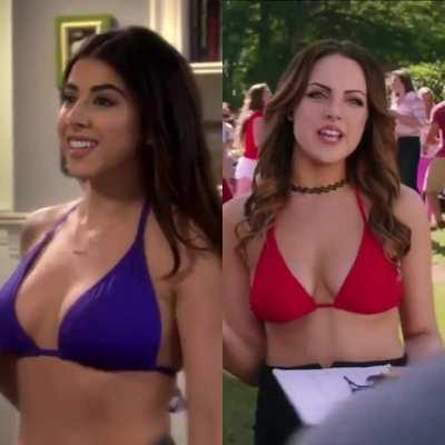Daniella Monet & Elizabeth Gillies