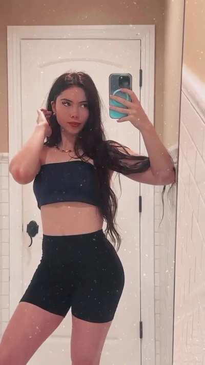 Outfit from a night out “count blessings not problems” (IG)