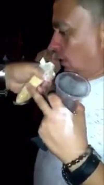 He's A Demon: Dude Goes Ham On A Bag Of Coke!