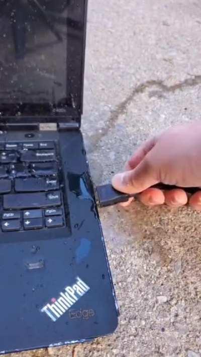 Forbidden water fountain