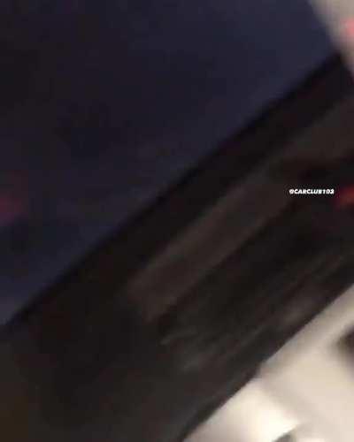 What could go wrong street racing in a busy underpass