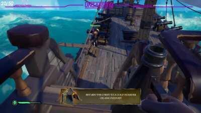 How to scar 3 pirates in their first game