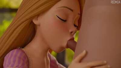 Rapunzel Blowjob (Redmoa)
