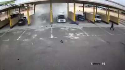 [LFO] Do not run into the path of any flying metal object.