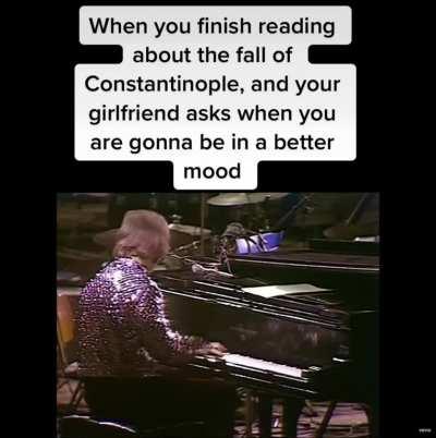 It’s gonna take a while.