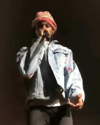 imagine being the person recording him in this video