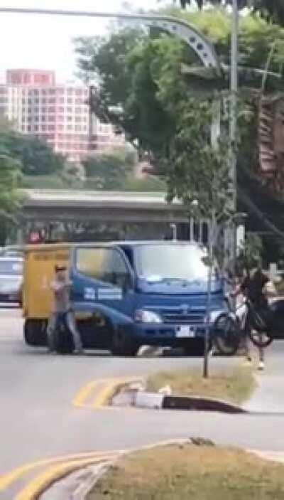 He clearly underestimated that athlete.