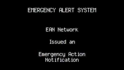 Emergency Alert System in case of a nuclear attack. One of the most unsettling things ever