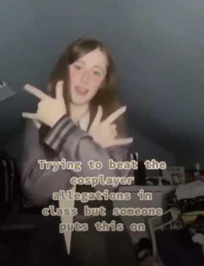 Saw this posted on a dailydoseofcringe instagram account, I thought this belongs here