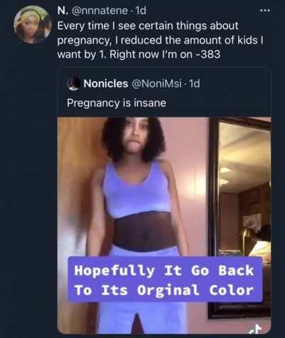 I thought she was wearing mesh