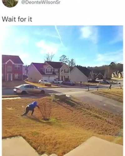 he got that two for two!