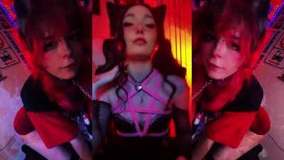 body & mind - looping clip from my new trippy video... e-girls and space bass ftw