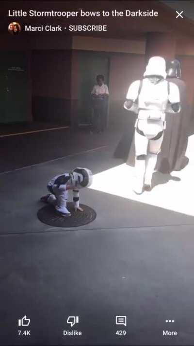 Boba Fett just left this kid hanging?!