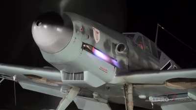 Beautiful BF-109 engine sound [video]